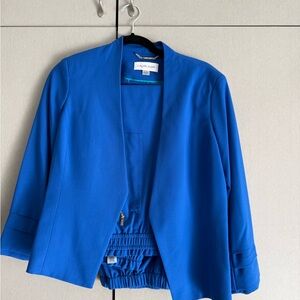 Calvin Klein Women's Vibrant Blue Blazer